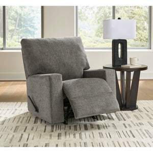 Room setting 2 featuring Seyler Lane Gray Rocker Recliner