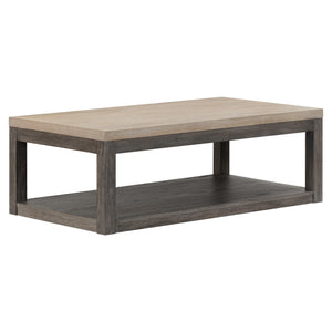 Front right view of Piedmont Charcoal Coffee Table
