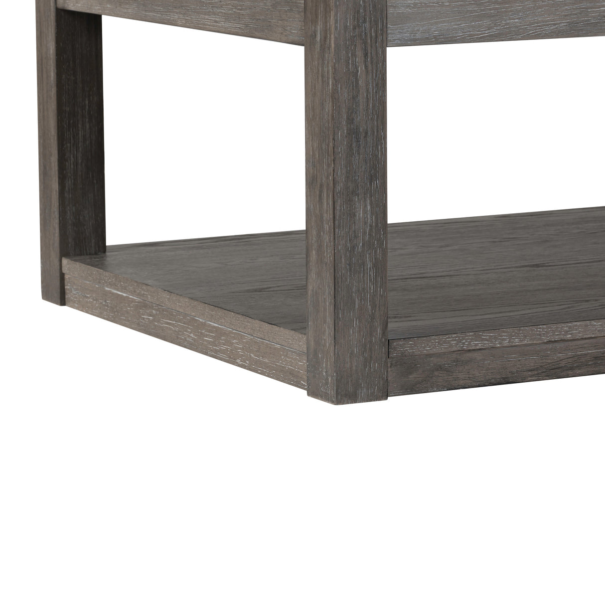 Detail view of Piedmont Charcoal Coffee Table