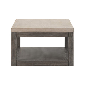 Side view of Piedmont Charcoal Coffee Table