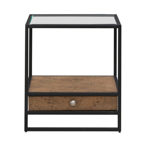 Bedford Weathered Oak End Table QK1106174