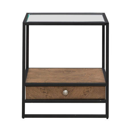 Bedford Weathered Oak End Table QK1106174