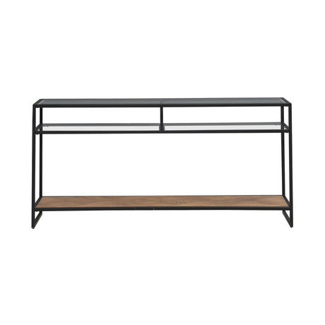 Bedford Weathered Oak Sofa Table QK1106176