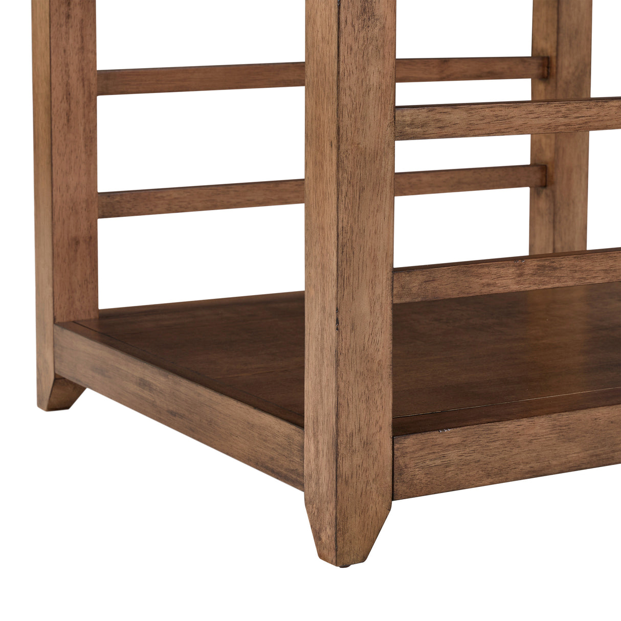 Detail view 2 of Shaker Lakes Harvest Brown End Table