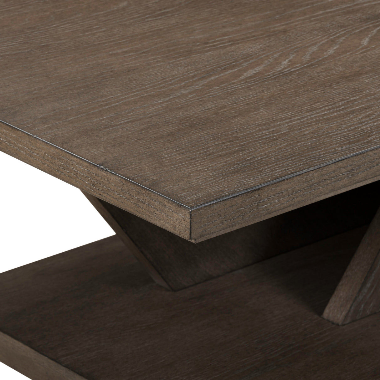Swatch for the Aspen Sky Saddle Brown Coffee Table