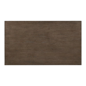 Top view of Aspen Sky Saddle Brown Coffee Table