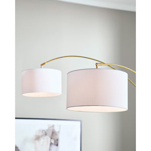 Detail view of Valo Gold Arc Lamp