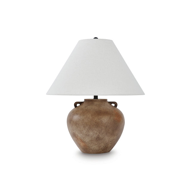 Medium Lamps (20"-29") Beige Ferrilby Table Lamp QK1106228