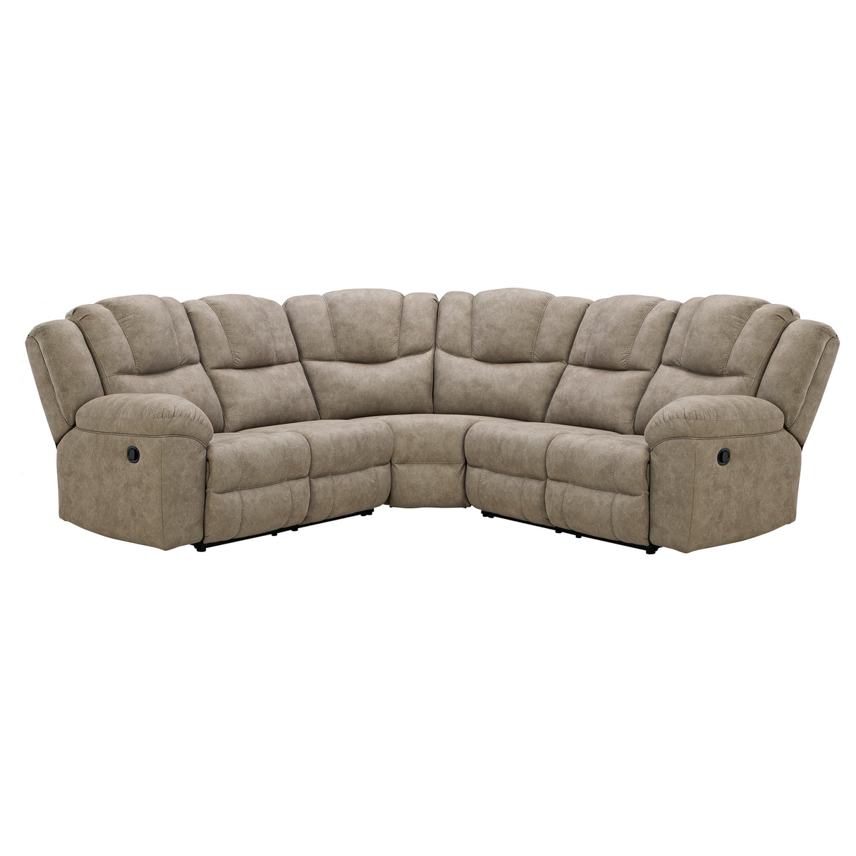 Pearce-Pike Birch 3 Piece Reclining Sectional QK1106236