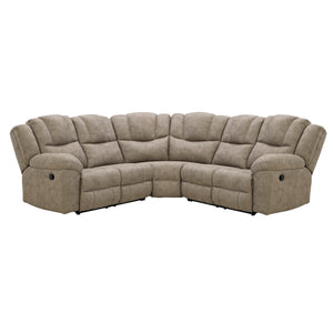 Pearce-Pike Birch 3 Piece Reclining Sectional QK1106236