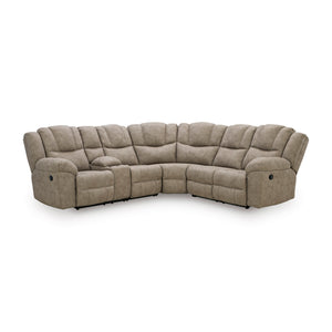 Pearce-Pike Birch 3 Piece Left Console Reclining Sectional QK1106242