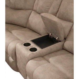 Detail view of Pearce-Pike Birch 3 Piece Right Console Reclining Sectional