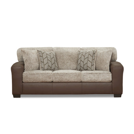 Queen Shearling Mocha Saddlebrook Sleeper QK1106369