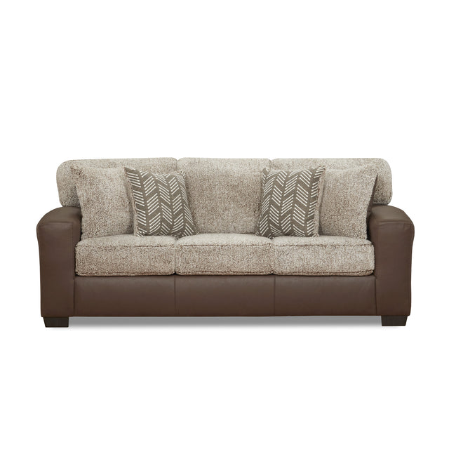Queen Shearling Mocha Saddlebrook Sleeper QK1106369