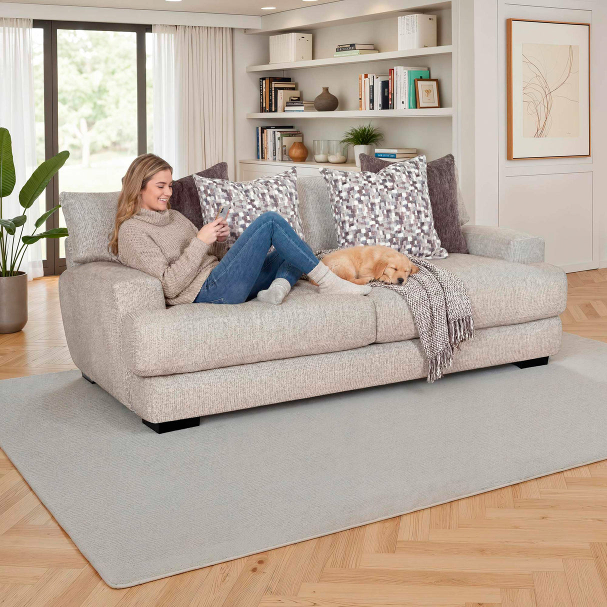 Room setting 2 featuring Wake Otter Sofa