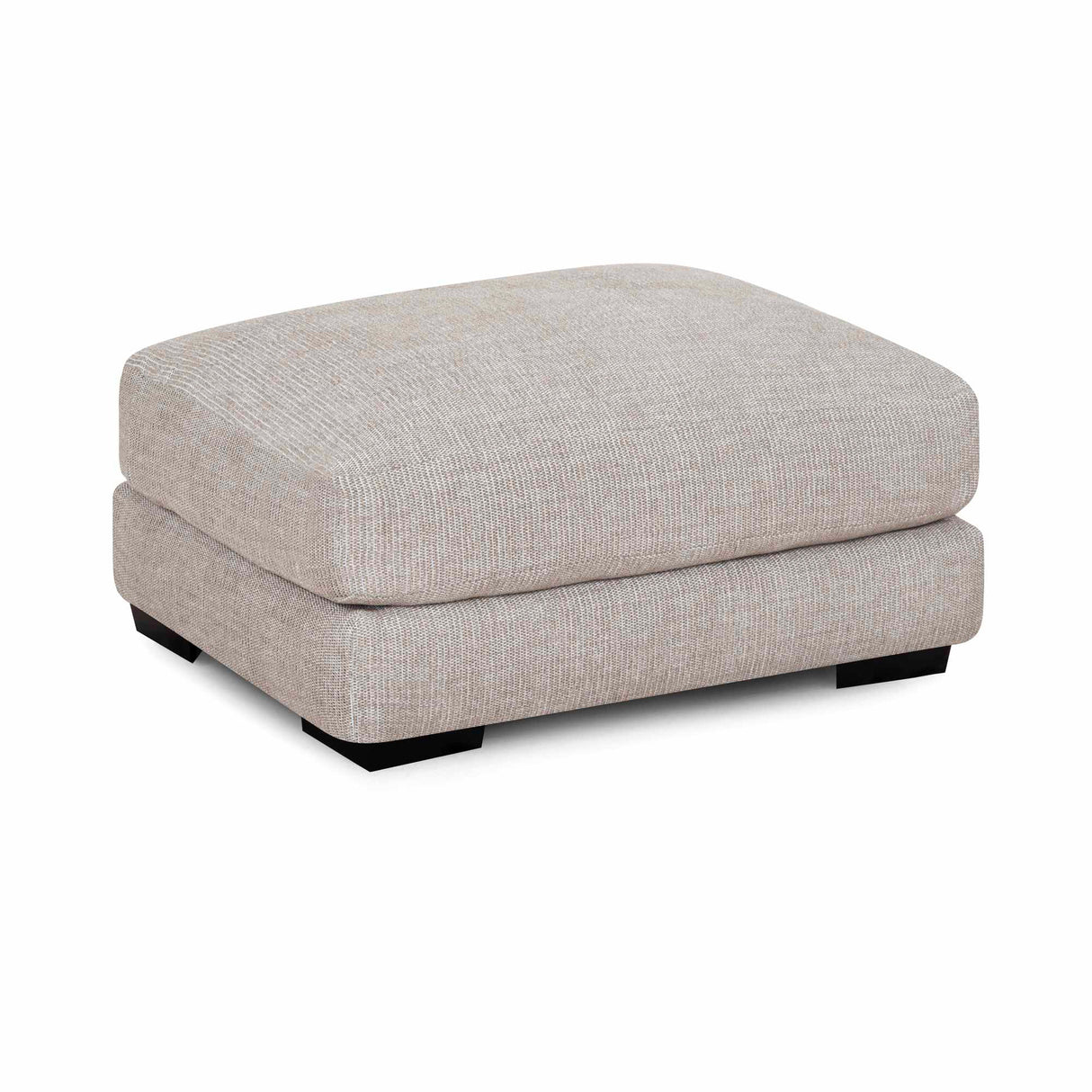 Front right view of Wake Otter Ottoman