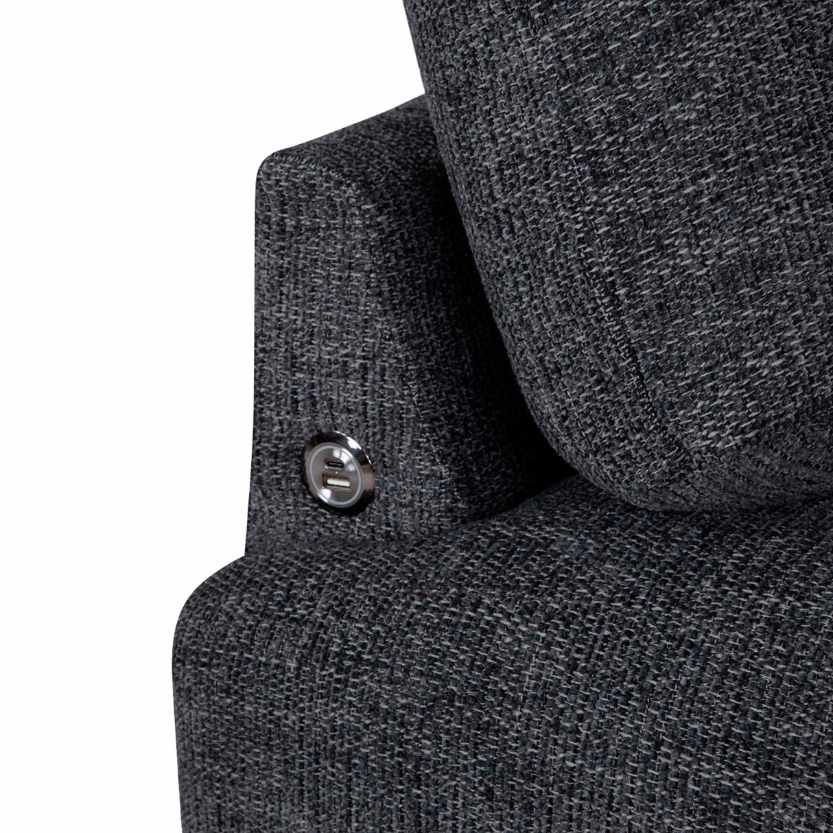 Detail view 2 of Wake Slate Sofa