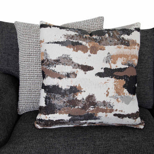 Detail view of Wake Slate Sofa