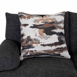 Detail view of Wake Slate Loveseat