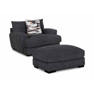 Detail view of Wake Slate Oversized Chair