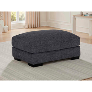 A room setting featuring Wake Slate Ottoman