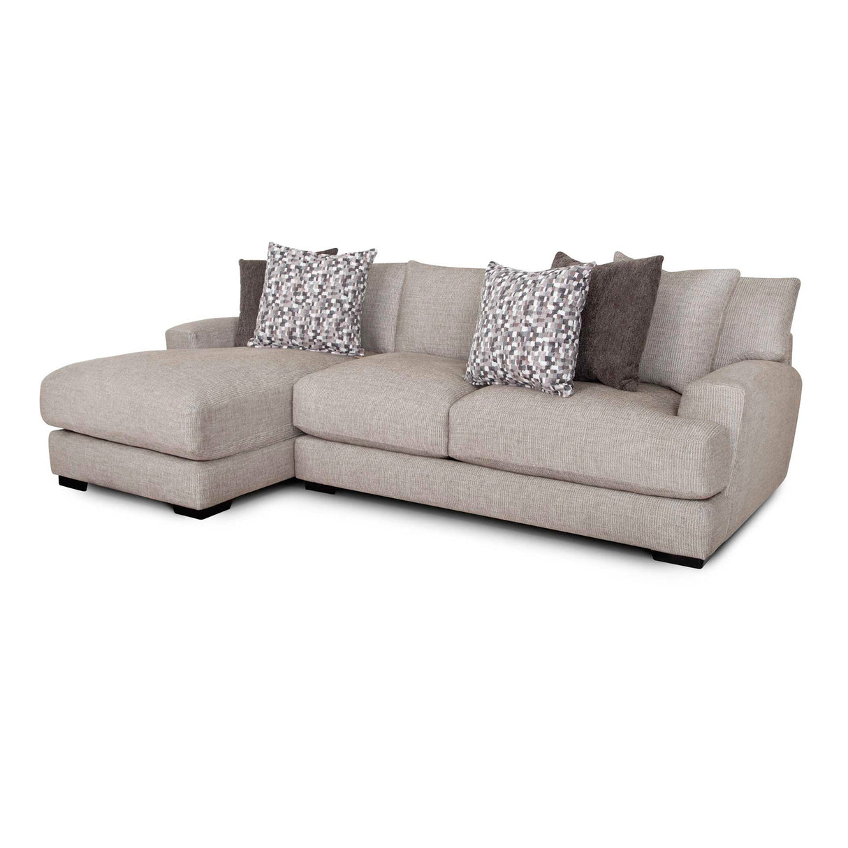 Wake 2 Piece Left Chaise Sofa