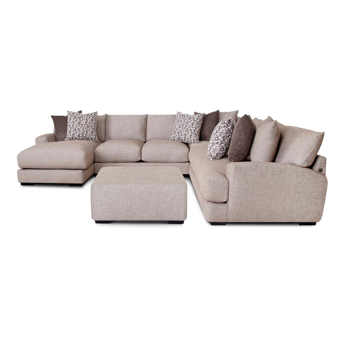 Wake 4 Piece Left Chaise Sectional