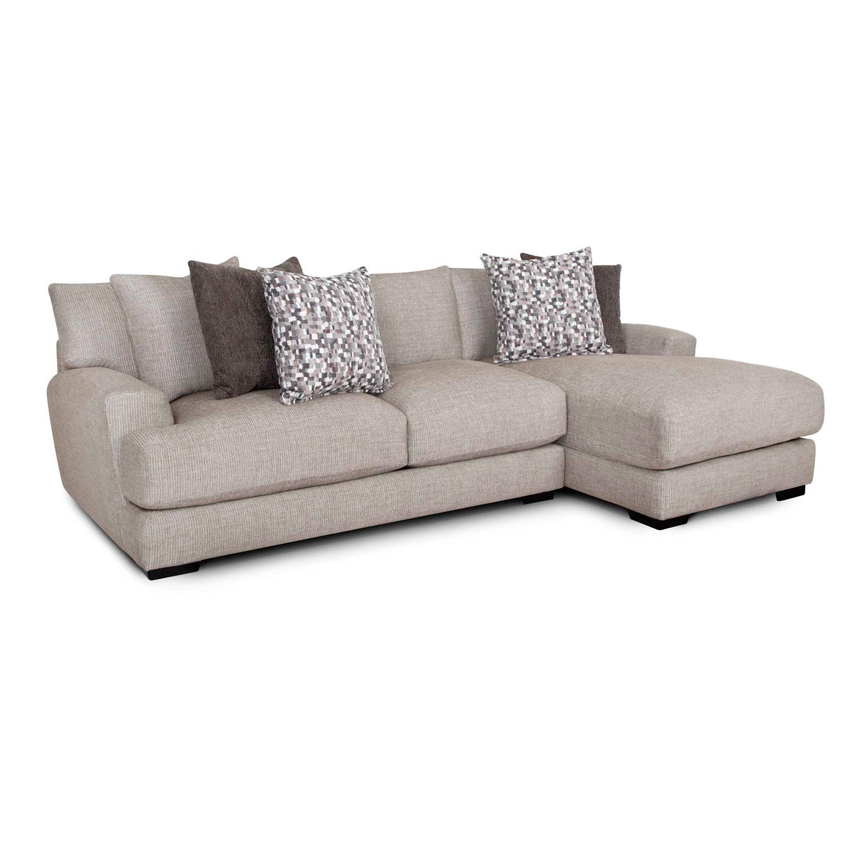 Wake 2 Piece Right Chaise Sofa
