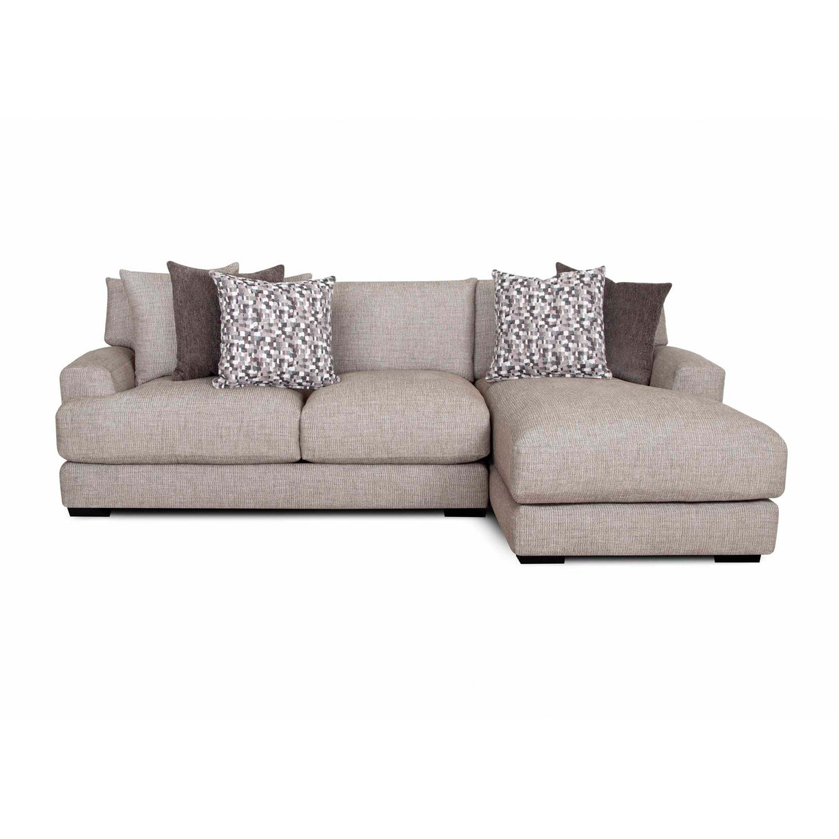 Wake 2 Piece Right Chaise Sofa
