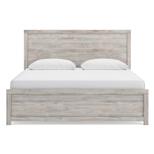 Broachmyn Gray King Panel Bed QK1106404