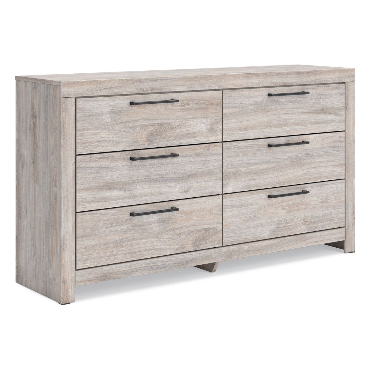 Front right view of Broachmyn Gray Dresser