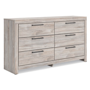 Front right view of Broachmyn Gray Dresser