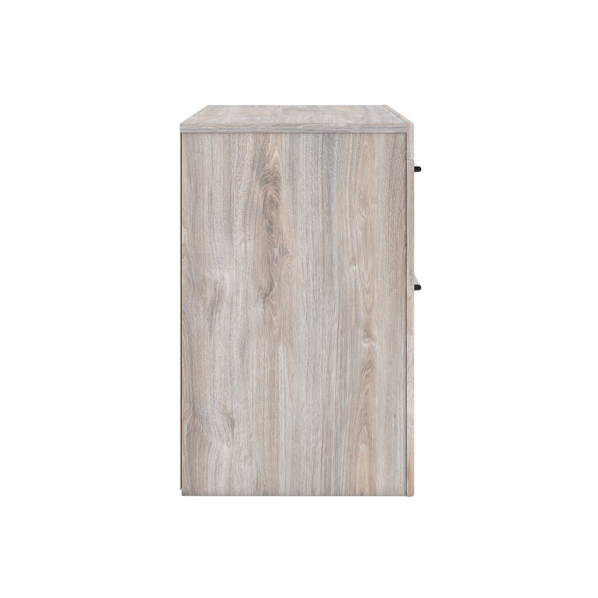 Side view of Broachmyn Gray Nightstand