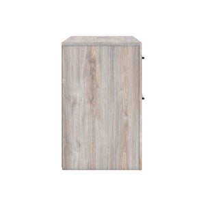 Side view of Broachmyn Gray Nightstand