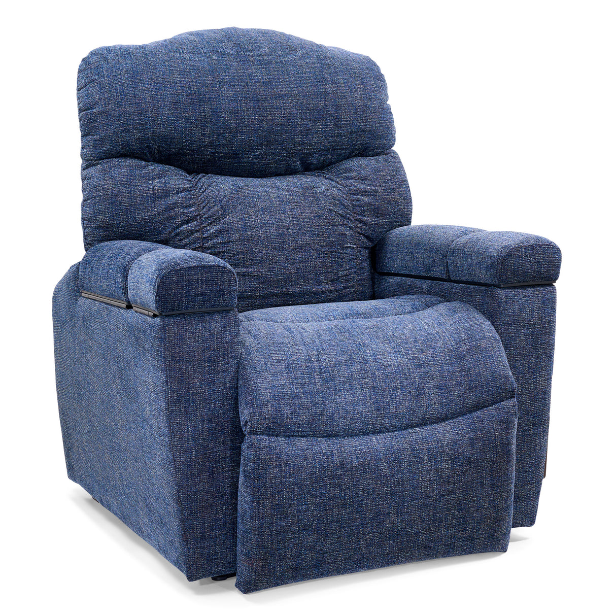 Front right view of Maya Midnight Power Lift Chair Recliner