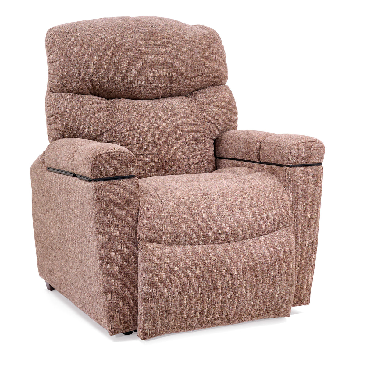 Front right view of Maya Maize Power Lift Chair Recliner