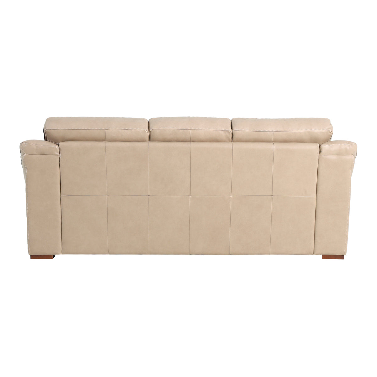 Back view of Ellsworth Pebble Sofa