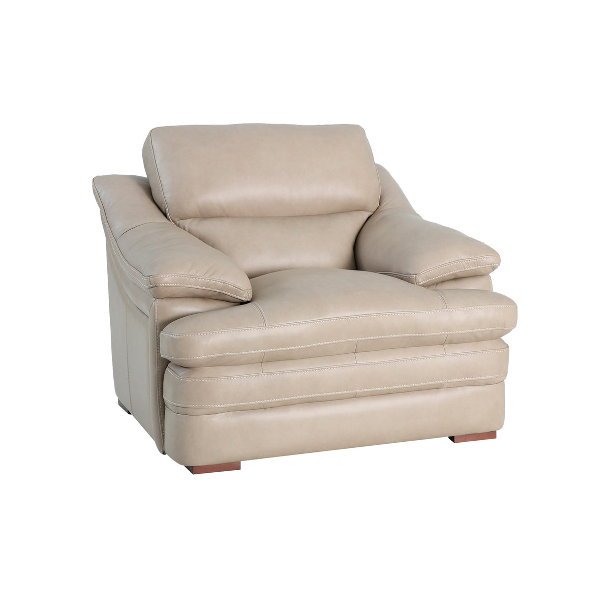 Front right view of Ellsworth Pebble Chair