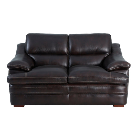 Ellsworth Dark Brown Loveseat QK1106432