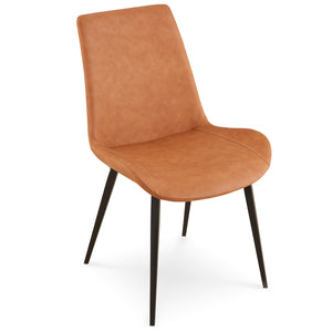 Front right view of Nicoya Buckskin Dining Chair