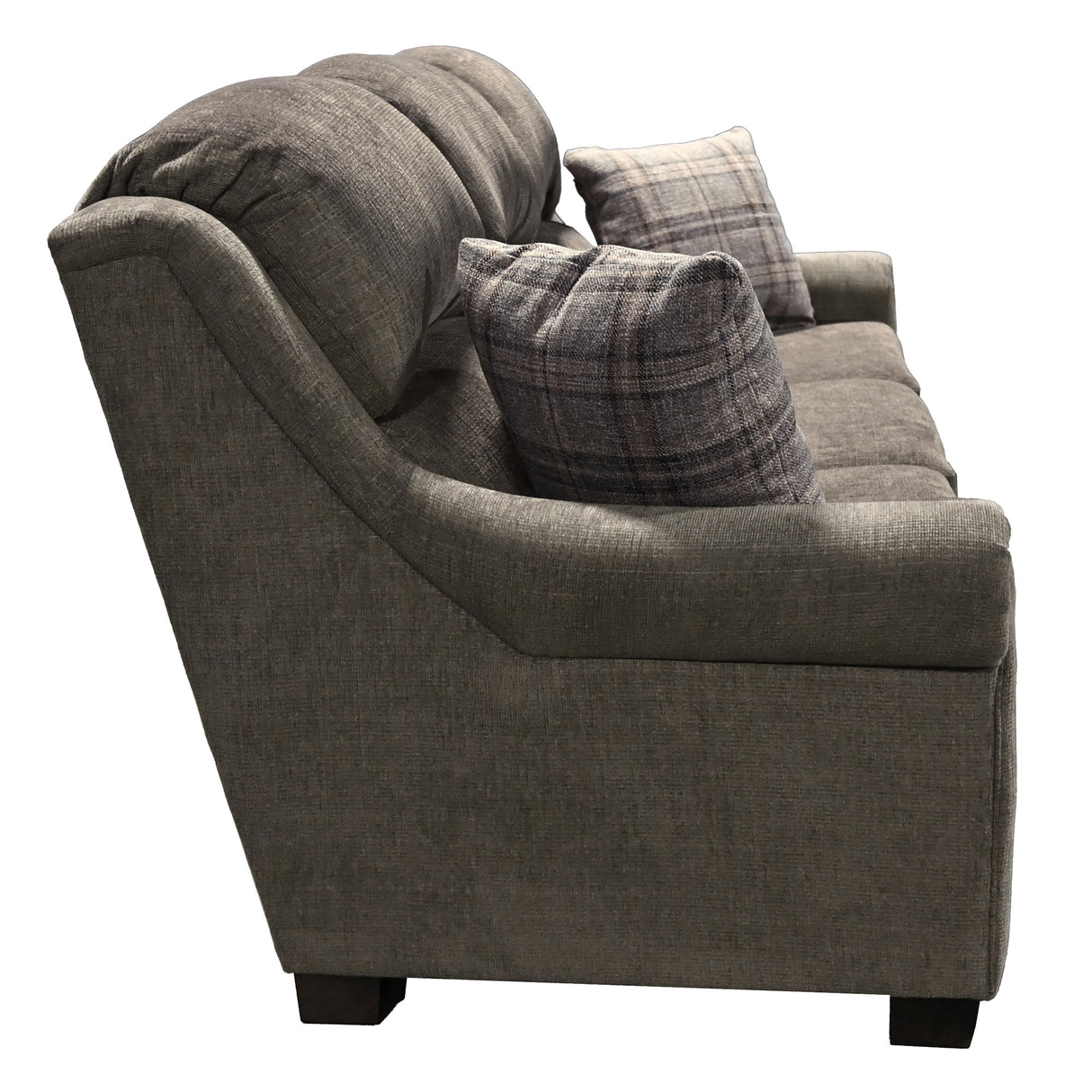 Side view of Redcliffe Truffle Sofa