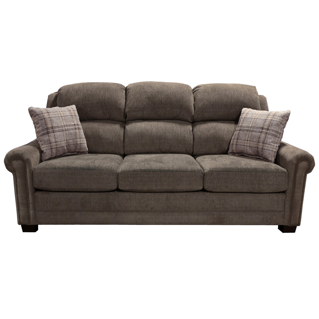 Redcliffe Truffle Nail Head Sofa QK1107147