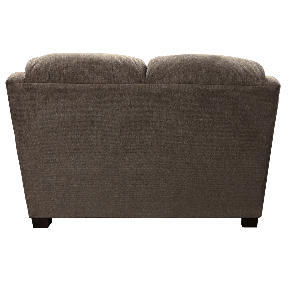 Back view of Redcliffe Truffle Loveseat