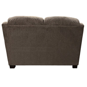 Back view of Redcliffe Truffle Loveseat