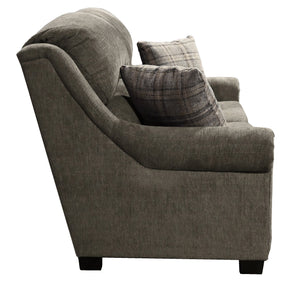 Side view of Redcliffe Truffle Loveseat