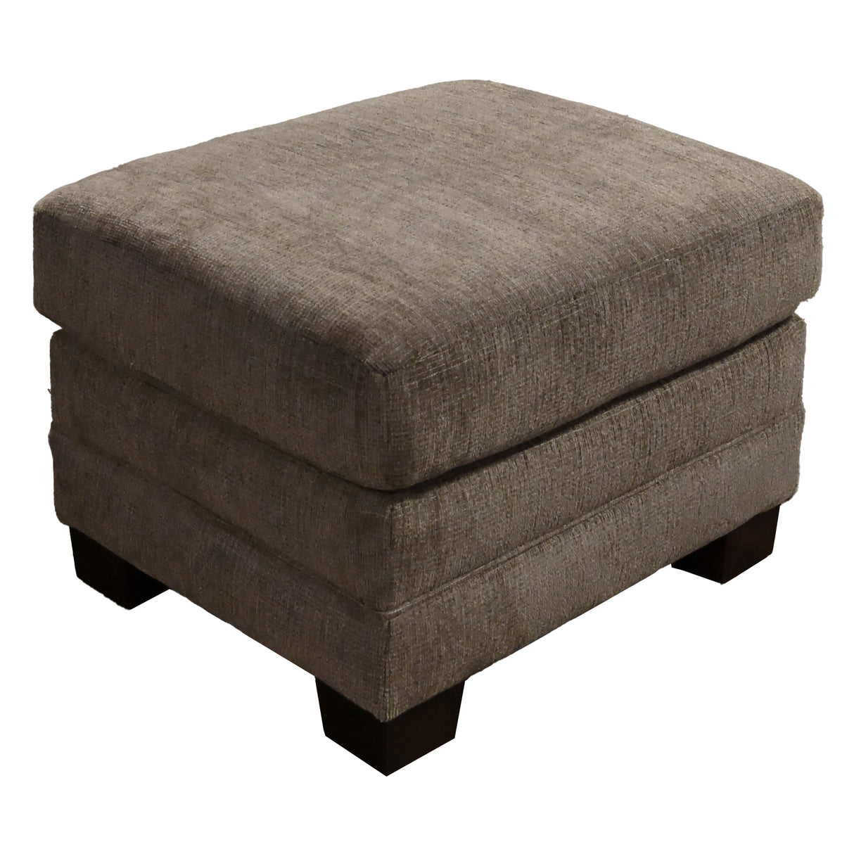 Front right view of Redcliffe Tobacco Ottoman