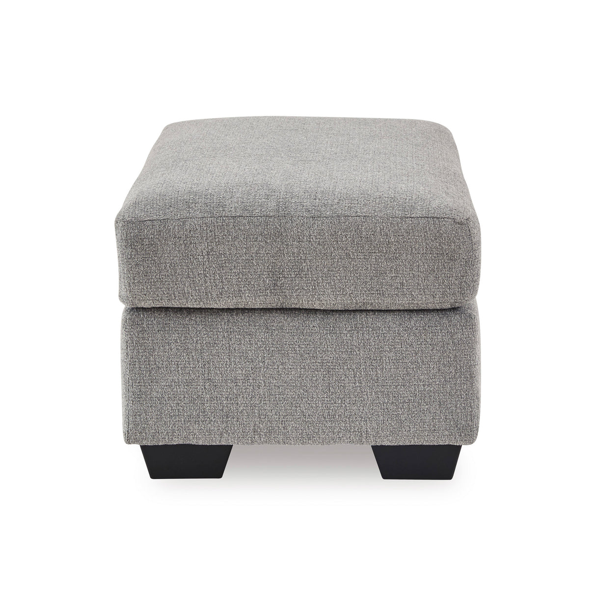 Side view of Loreo Flint Ottoman