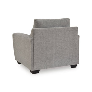 Back view of Loreo Flint Chair