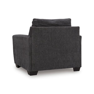 Back view of Loreo Ebony Chair