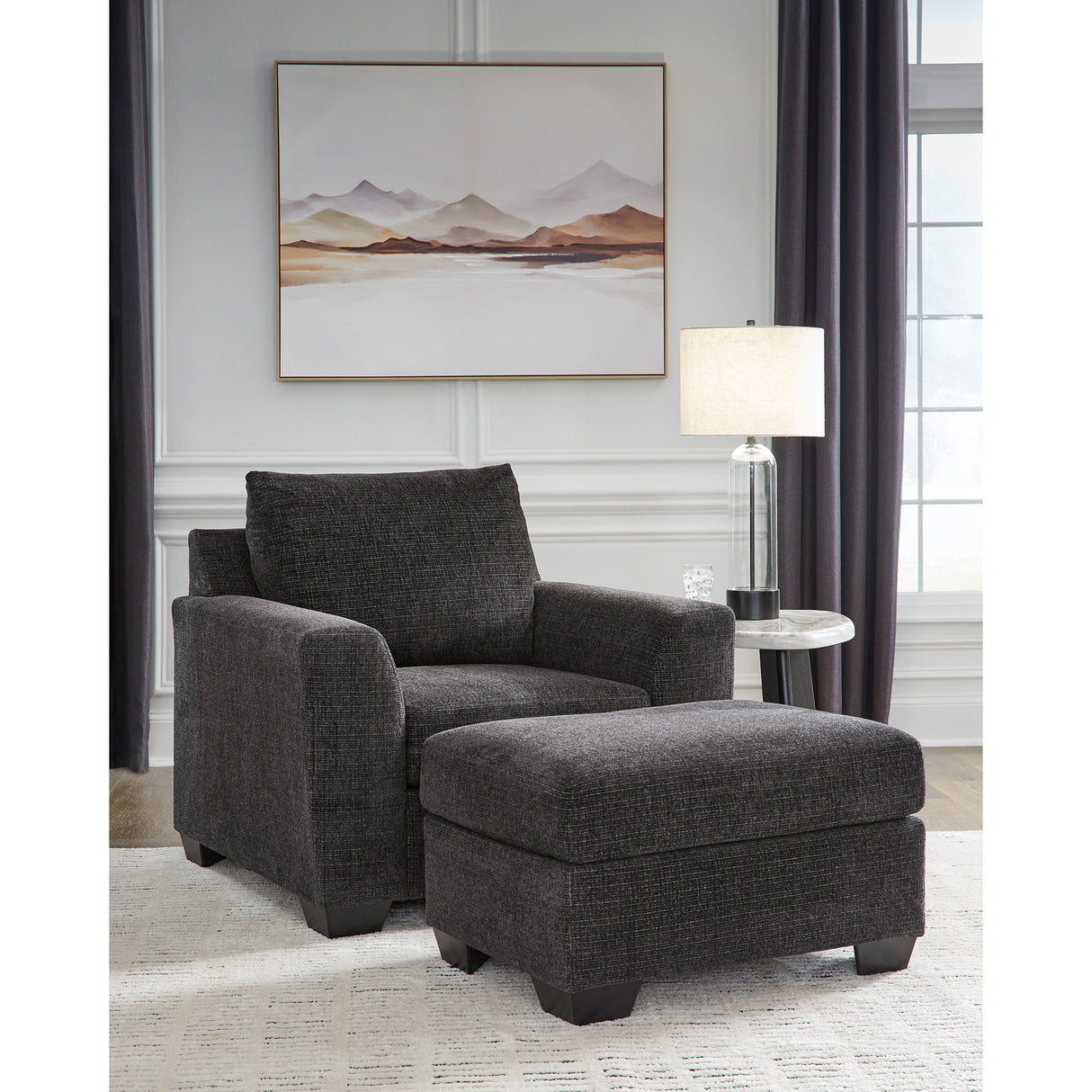 Room setting 2 featuring Loreo Ebony Chair